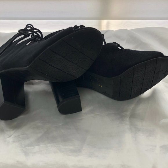 BC Black Vegan Suede Shoes/Sandal - Size 7 - Picture 6 of 6